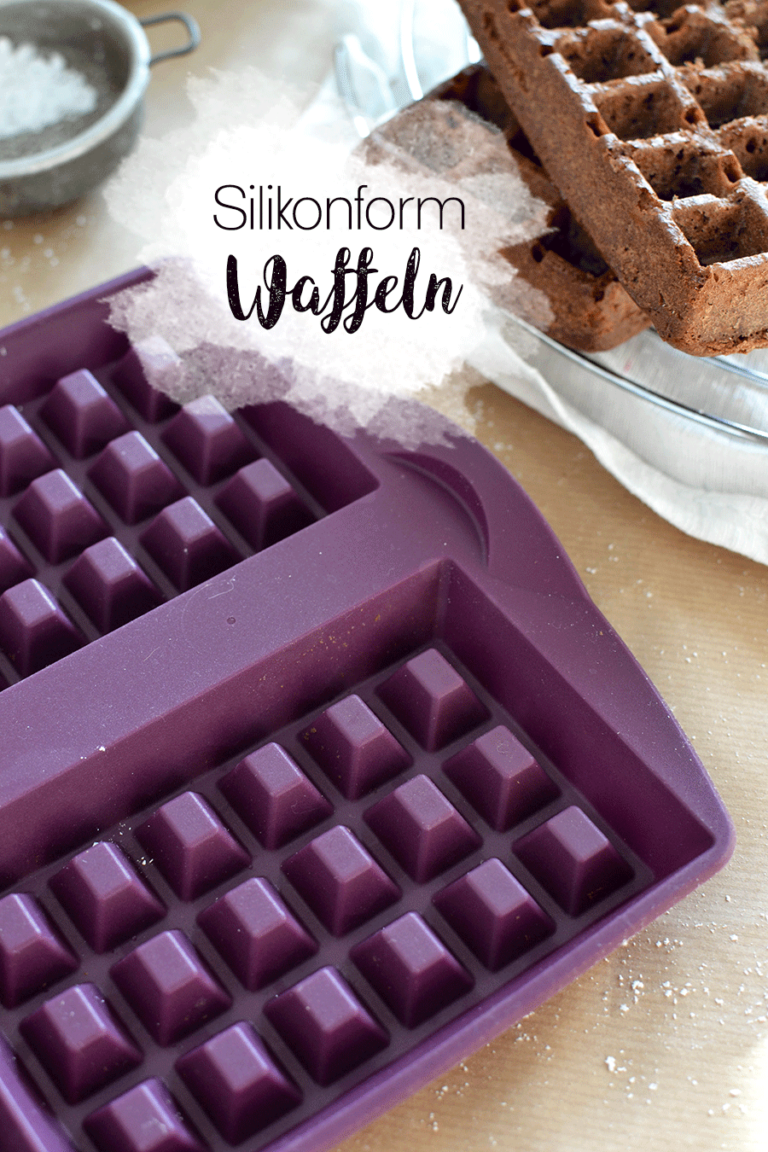 REZEPT // SCHOKO - WAFFELN MIT VANILLESAUCE