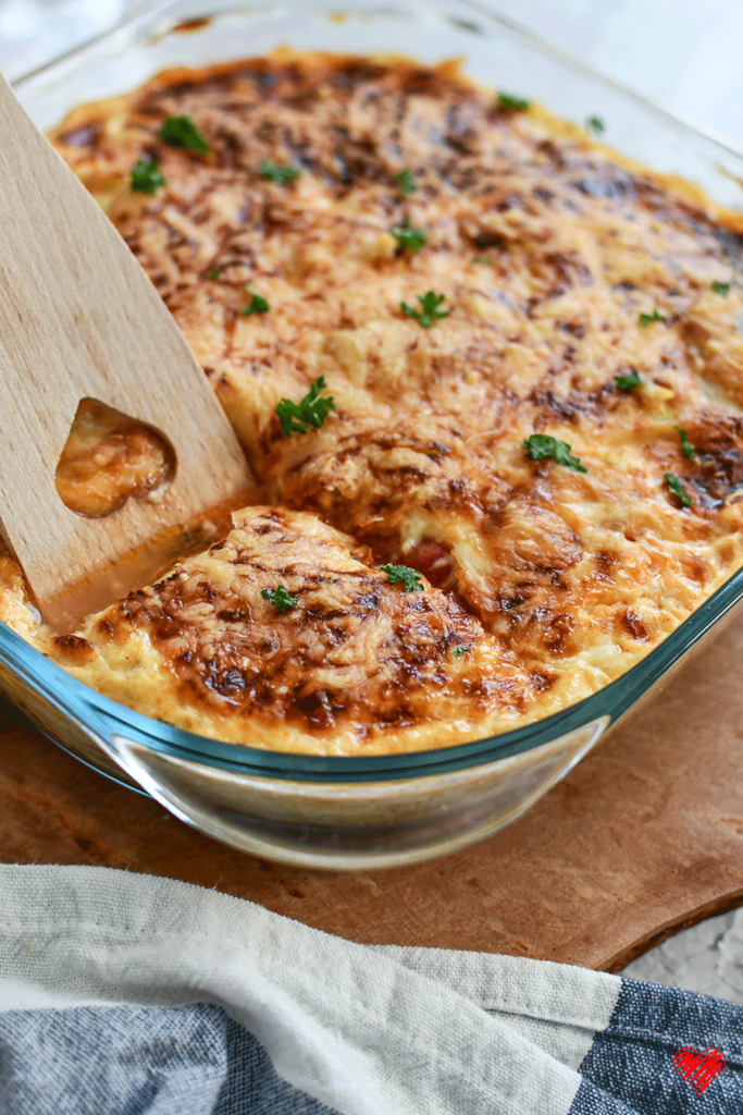 Chinakohl - Hackauflauf mit Sahne - vintage-diary