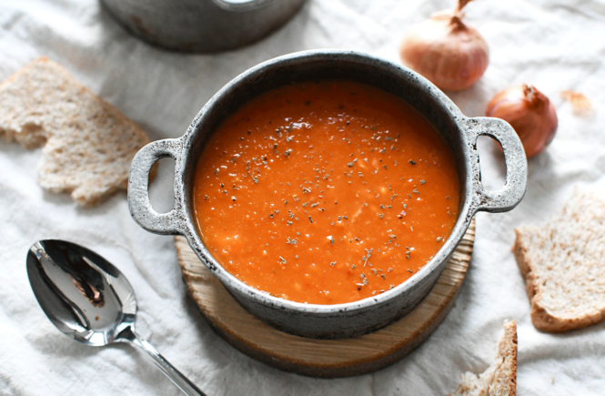 Tomaten - Kürbis - Suppe