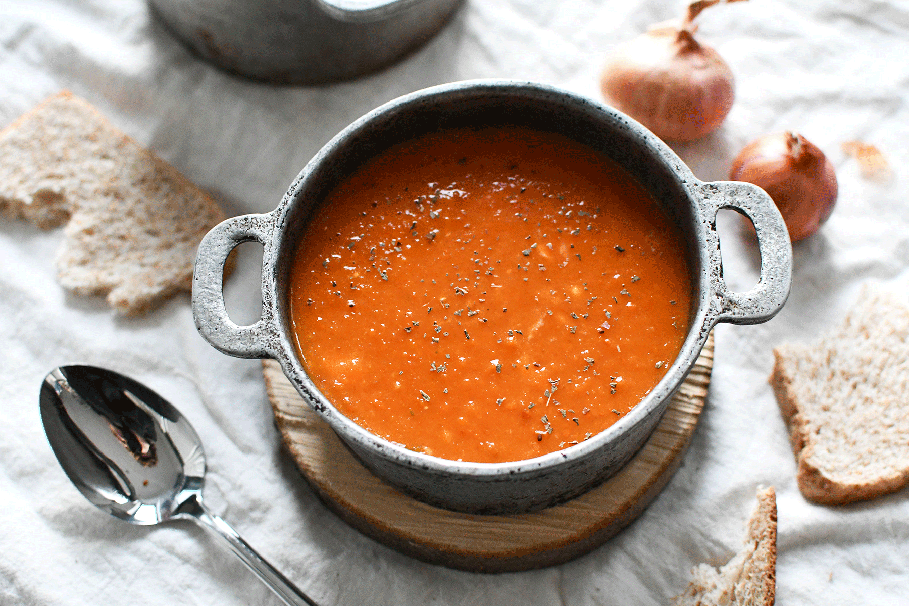 Tomaten - Kürbis - Suppe - vintage-diary