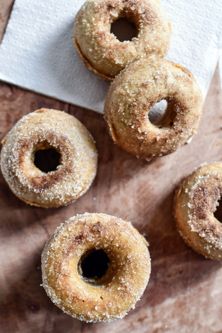Kürbis-Donuts mit Zimt und Zucker - vintage-diary