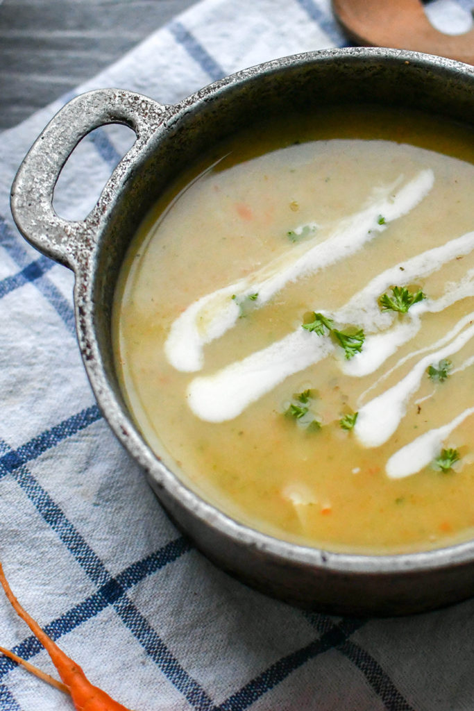 Pastinaken-Kürbis-Karotten-Suppe - vintage-diary